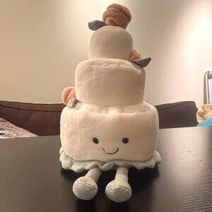 NWT Jellycat Amuseables Wedding Cake - Bag Included (11'')